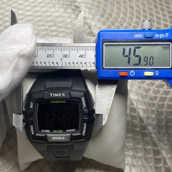 Timex Expedition Digital Watch – WR 50M – Indiglo – Chronograph – Model M262 - Picture 10 of 12